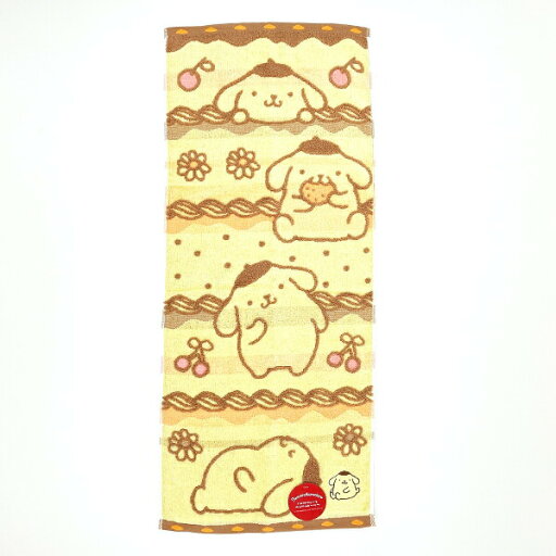 サンリオ ポムポムプリン フェイスタオル(パフェ) Sanrio サンリオ ポムポムプリン フェイスタオル(パフェ) Sanrio