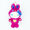 サンリオ ハローキティ マスコットコレクション カラフルバニー マジェンタ ぬいぐるみ サンリオ(2)