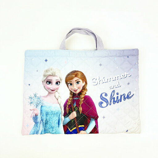 ディズニー プリンセス アナと雪の女王 キルトチャームバッグ ラベンダー トートバッグ スクール キッズ Disney ディズニー プリンセス アナと雪の女王 キルトチャームバッグ ラベンダー トートバッグ スクール キッズ Disney
