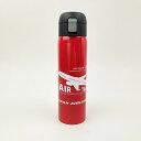 JAL(JAPAN AIRLINES) ワンタッチマグボトル (レッド) ランチ 水筒 日本航空(3)