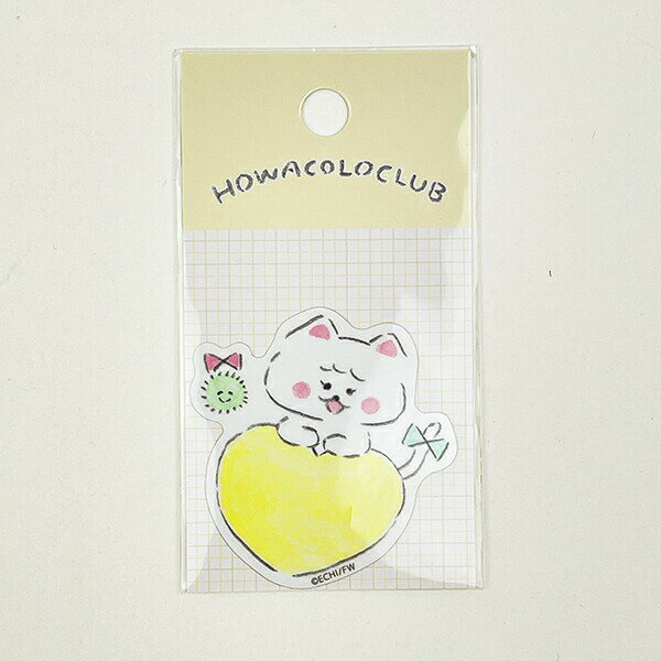 ほわころくらぶ しろころんちゃん ハート ステッカー 文具 シール(3)