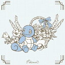 ポケットモンスター ゼニガメ アートパネル ボタニカル インテリア ポケモン 日本製