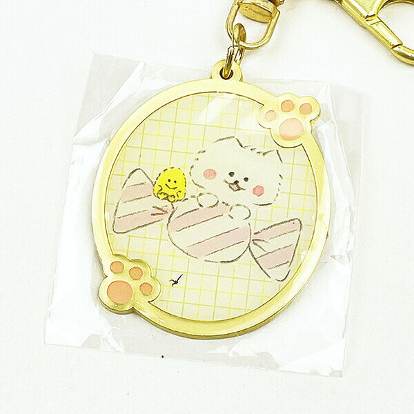 ほわころくらぶ メタルキーホルダー ほわころちゃん ピンク キャラクターグッズ