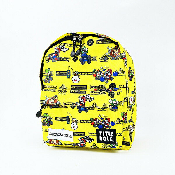 スーパーマリオ マリオカート キッズ レーシングデイパック(イエロー) バッグ 任天堂