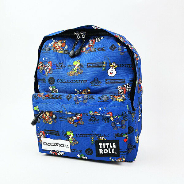 スーパーマリオ マリオカート キッズ レーシングデイパック(ネイビー) バッグ 任天堂