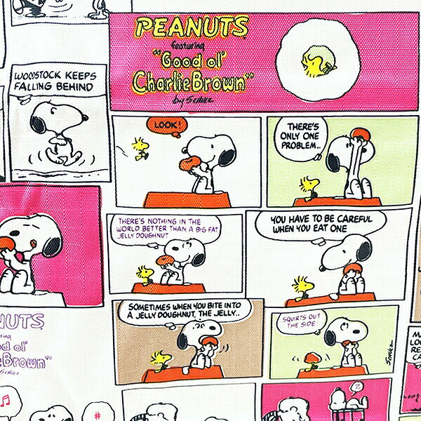 スヌーピー コミックカラー 折りたたみトートバッグ トラベル SNOOPY
