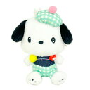 サンリオ ポチャッコ ギンガムデニム マスコット ぬいぐるみ Sanrio(2)