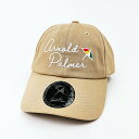 Arnold Palmer(アーノルドパーマー) 筆記体ロゴキャップ (ベージュ) 帽子 アパレル