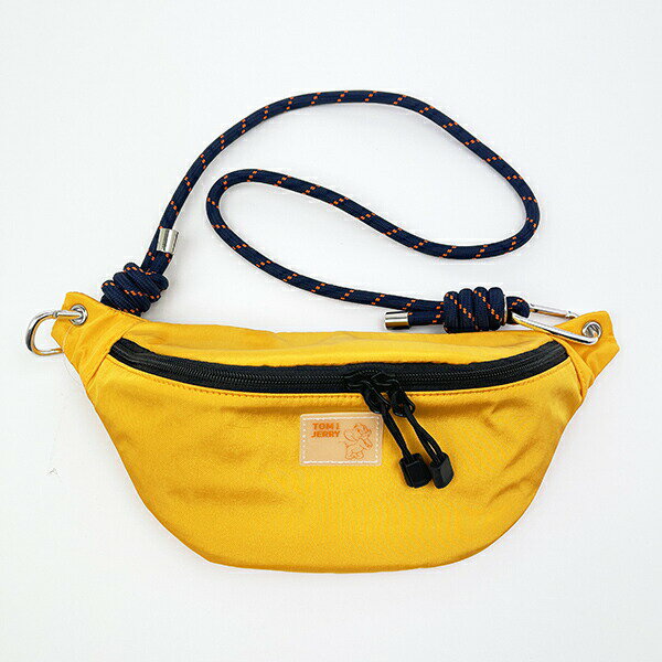 トムとジェリー ジェリー カラーボディバッグ オレンジ ウエストポーチ 推し活 トムジェリ