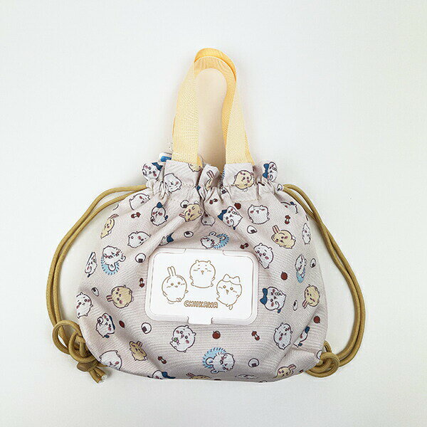 商品名に「取寄品」「受注生産」「予約品」と表記されている商品は、＜キャンセル＞をお受けできません詳しくは「こちら」 ウエットティッシュやおしりふきがセットできてお出かけにとっても便利な巾着です。内側にシートをセットできる内袋があり、乾燥を防...