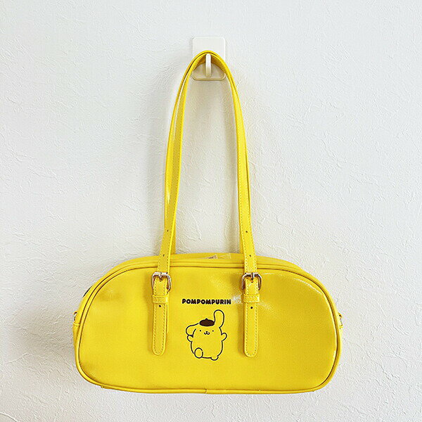 サンリオ ポムポムプリン ワイドボストンバッグ 推し活 Sanrio