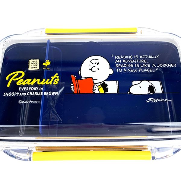 PEANUTS スヌーピー ランチボックス 弁当箱 ランチボックス ネイビー グッズ 日本製 送料込み