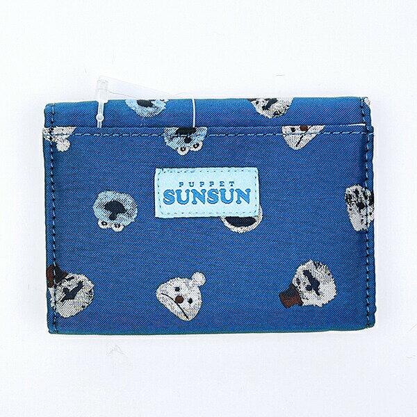 パペットスンスン ジャガードカードケース(総柄)