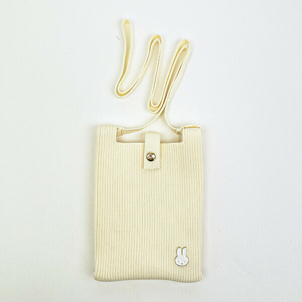 ミッフィー miffy ショルダーポーチ (アイボリー) フェイスシリーズ