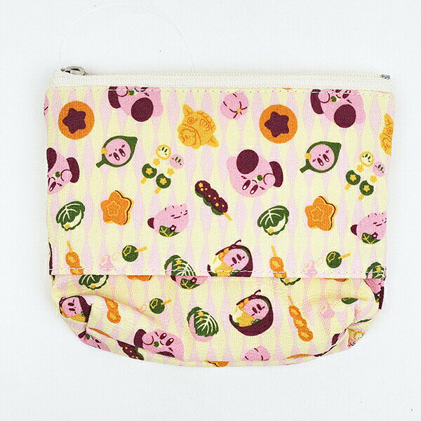 星のカービィ ふわふ和コレクション カービィともぐもぐ和菓子 ちりめんティッシュポーチ