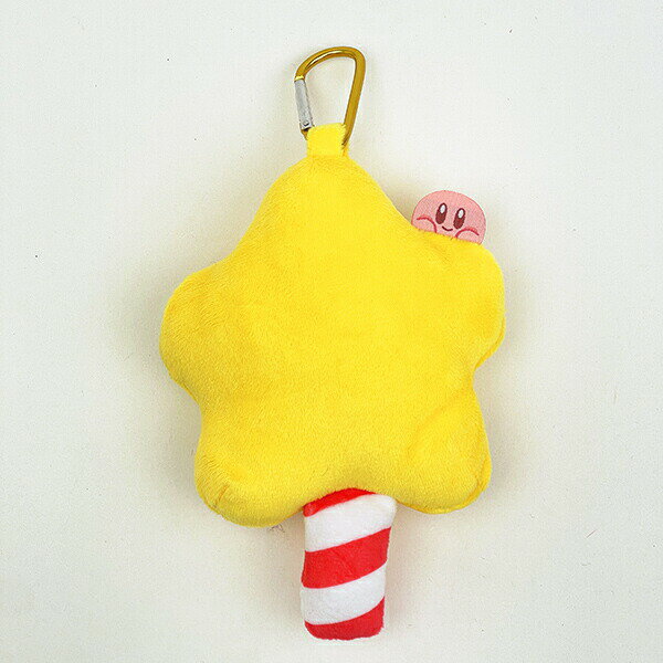 星のカービィ スターロッド カラビナ付き ぬいぐるみファスナーマスコット