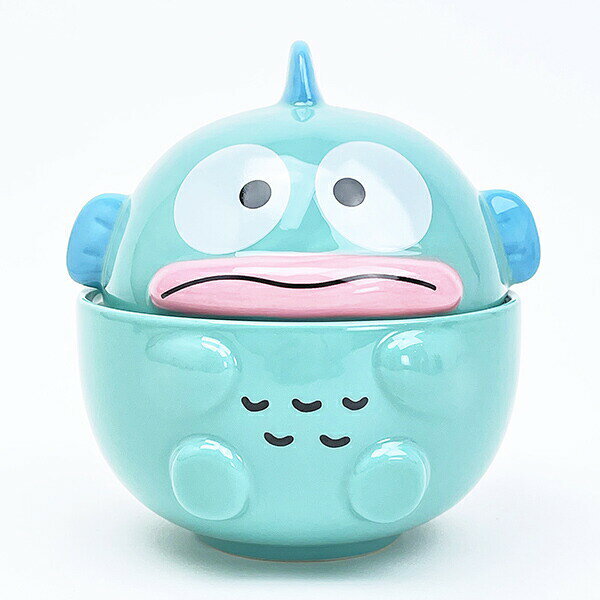 Cuenco Sanrio Hangyodon con tapa, vajilla, artículos de personajes sanrio — vista 2