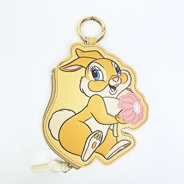 ディズニー ミスバニー ダイカットフラットポーチ バンビ ACCOMMODE アコモデ Disney