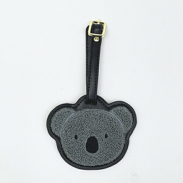 ミッフィー miffy コー ラゲッジタグ サガラ刺しゅう グレー