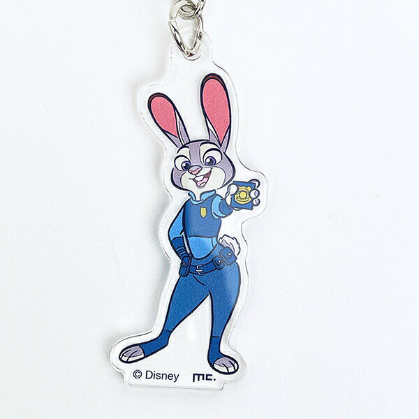 ディズニー ズートピア ジュディ アクリルキーホルダー 日本製 Disney