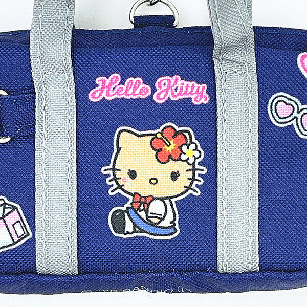 サンリオ ハローキティ スクバ風ミニバッグキーホルダー ブラウン Sanrio