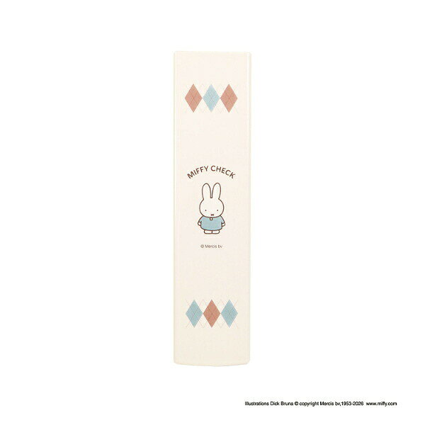 ミッフィー miffy 箸・スプーンセット ランチ MIFFY CHECKシリーズ 日本製