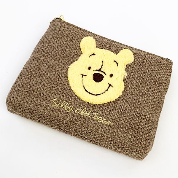 くまのプーさん ティッシュポーチ BE プーさん ポーチ 化粧入れ 小物入れ サマー ベージュ (MCOR) 送料込みのサムネイル