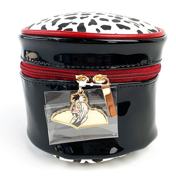 ダルメシアン柄が超かわいい ディズニー クルエラ ヴィランズシリーズ バニティポーチ Disney 101匹わんちゃん グッズ 送料込み 人気特価