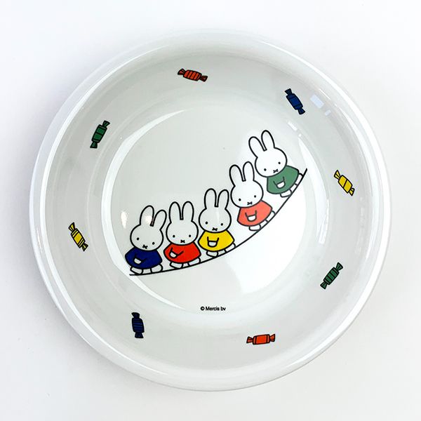 ミッフィー おともだち シリーズ ミッフィーとおともだち 深皿 ボウル ランチ ベビー キャラクターグッズ