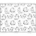 ムーミン MOOMIN 吸水水切りマット キッチン ホワイト 送料込み