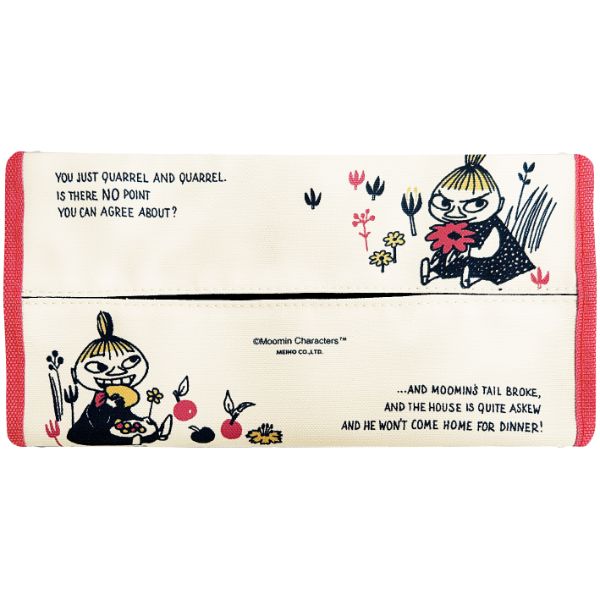 ムーミン リトルミイ バイザーティッシュケース リトルミイ 明邦のサムネイル