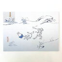 ミッフィー miffy×鳥獣戯画 miffy×鳥獣戯画 ポスター 丘の上 ポスター 送料込み