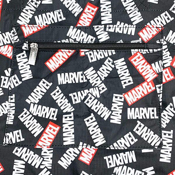 MARVEL マーベルロゴ 折りたたみトートバッグ キャリーオン バッグ 送料込み