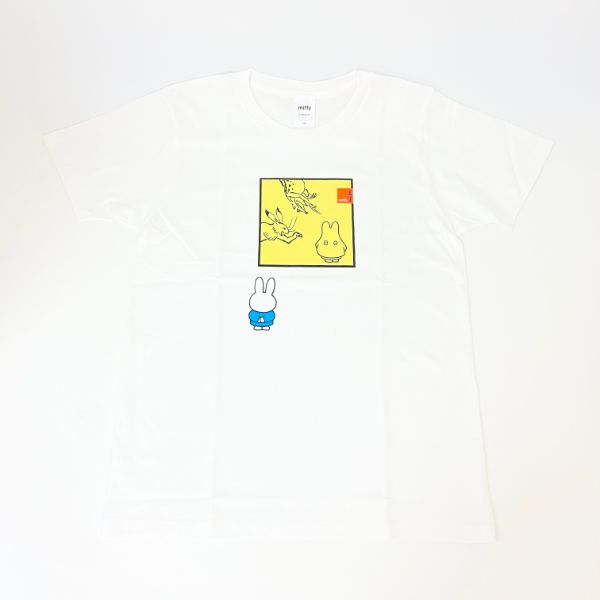 miffy ミッフィー Tシャツ Mサイズ Miffy×鳥獣戯画 額縁・おばけ 洋服 鳥獣戯画 グッズ(MCD) 送料込み