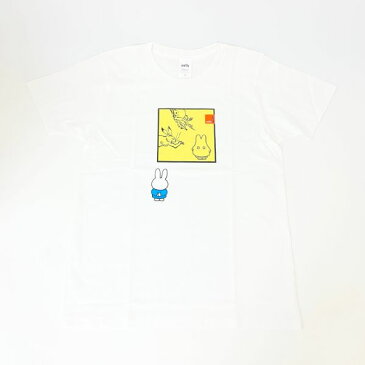 miffy ミッフィー Tシャツ Mサイズ Miffy×鳥獣戯画 額縁・おばけ 洋服 鳥獣戯画 グッズ(MCD) 送料込み
