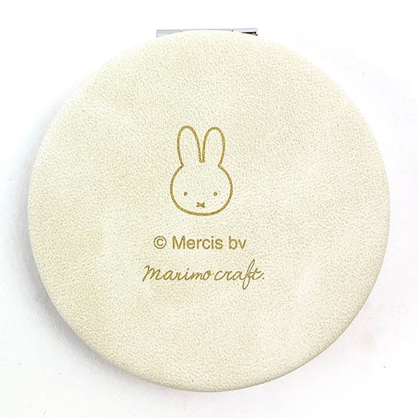 ミッフィー コンパクトミラー IV アイボリー おやすみシリーズ miffy 手鏡 拡大鏡 メイク 送料込み [3]