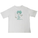 水森亜土 ビッグTシャツ リボン ホワイト M 亜土ちゃん 送料込み