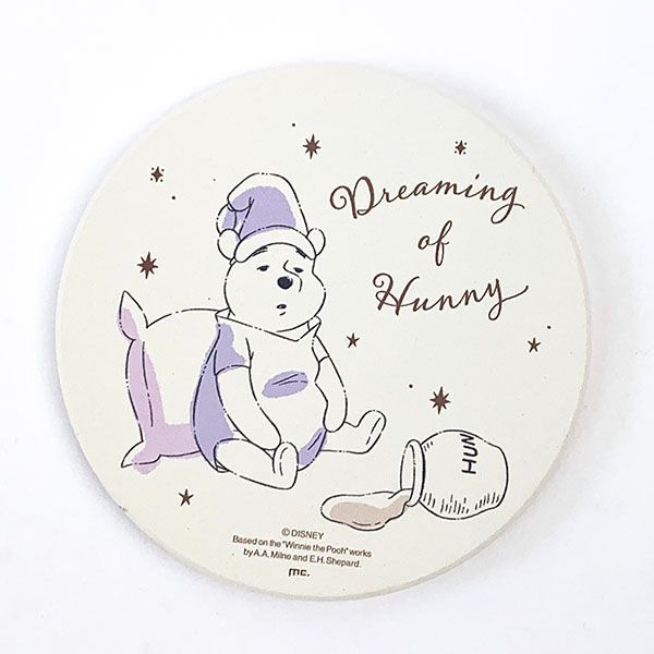 ディズニー クマのプーさん 吸水コースター ウトウト コースター サマー 送料込みのサムネイル