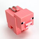 マインクラフト Minecraft PVCマスコットキーホルダー ブタ マイクラ ピンク 送料込み