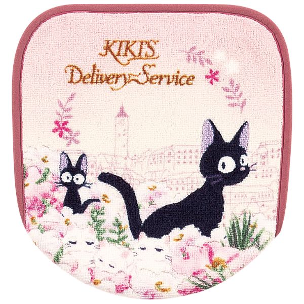 魔女の宅急便 ジジ 兼用フタ＜1＞PK トワイライトジジ トイレフタカバー ピンク 日本製