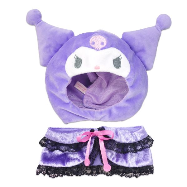 サンリオ クロミ プラッシュコスチューマー レースケープ ぬいぐるみ用コスチューム パープル Mサイズ 送料込み