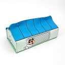 クレヨンしんちゃん ハウス型ティッシュカバー シロの小屋 ティッシュケース インテリア ブルー 送料込み