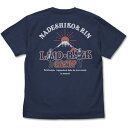 『ゆるキャン△』 富士山となでしこ&リン Tシャツ ネイビー S 洋服 サマー インテリア 送料込み
