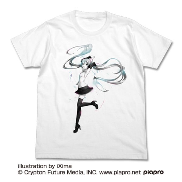 初音ミク V4X Tシャツ 半袖 Sサイズ ホワイト 送料込み