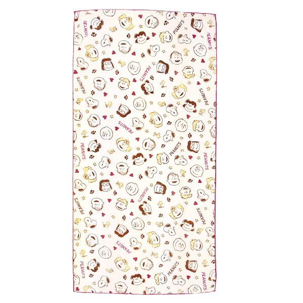 スヌーピー クイックドライ バスタオル フレンズ2 速乾 タオル サマー プール アウトドア 送料込み