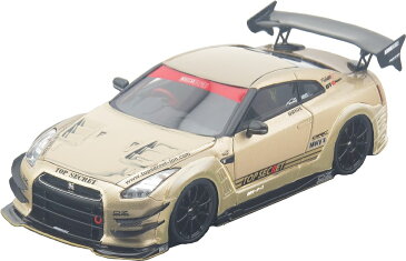 1/43 Tiger Gate Japan(タイガーゲートジャパン製) R35 TOP SECRET GT-R CAR MODEL TOP SECRET GOLD 自動車模型 ミニカー レーシングカー スーパーカー