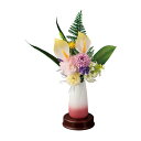 商品説明 特徴 ご先祖のお迎えにお供えする光触媒付き仏花のLEDルミナス灯です。 花びらに仕込まれた光ファイバーが、花瓶内のLED照明によりカラフルに変化しながら発光し、幻想的な灯りの演出ができます。花瓶も同様に発光します。 仕様 ●寸法　高さ: 30cm、幅: 20cm ●材質　花: 造花（光ファイバー入り）、鉢: 陶器 ●光源　LED（発光ダイオード） ●使用電池　単三アルカリ乾電池3個 ●点灯時間　約70時間（連続点灯時） 備考 ※上記寸法は代表値であり、多少の誤差が出ることがあります。予めご了承ください。 ※確認用乾電池が付属しますが、規定の点灯時間を得るには新品と交換してください。 ※長期間ご使用にならない場合は、電池を外して保管してください。 ※伝統的工芸品の岐阜提灯の中から当店が厳選した霊前灯です。初盆、新盆及び毎年のお盆にご利用ください。店長イチ押し商品！コンパクトサイズの仏壇をお探しの方にお薦めします。 「ケヤキ調10号」→商品ページ &nbsp; 「つかさワイン」→商品ページ
