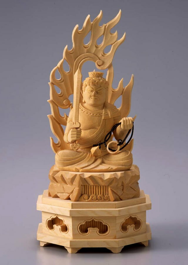 開運 厄除け 仏像 十二支 守り 本尊 不動明王 3.0寸【イベント期間中ポイント5倍】