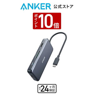 Anker PowerExpand+ 7-in-1 USB-C PD ͥå ϥ4KбHDMIϥݡ 60W Power Delivery бUSB-Cݡ 1Gbps ͥå 2Ĥ USB-A ݡ microSD & SD å MacBook Pro ChromeBook ¾б