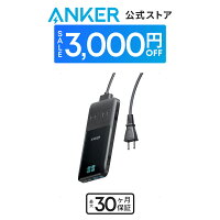 Anker Prime Charging Station (6-in-1, 140W) 6-in-1 充電ステーション【独自技術Anker GaNPrime採用/コンセント差込口 2口 / USB-C 2ポート / USB-A 2ポート / PSE技術基準適合】